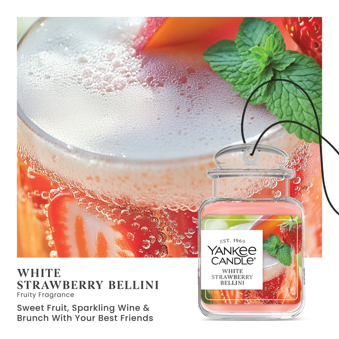 White Strawberry Bellini