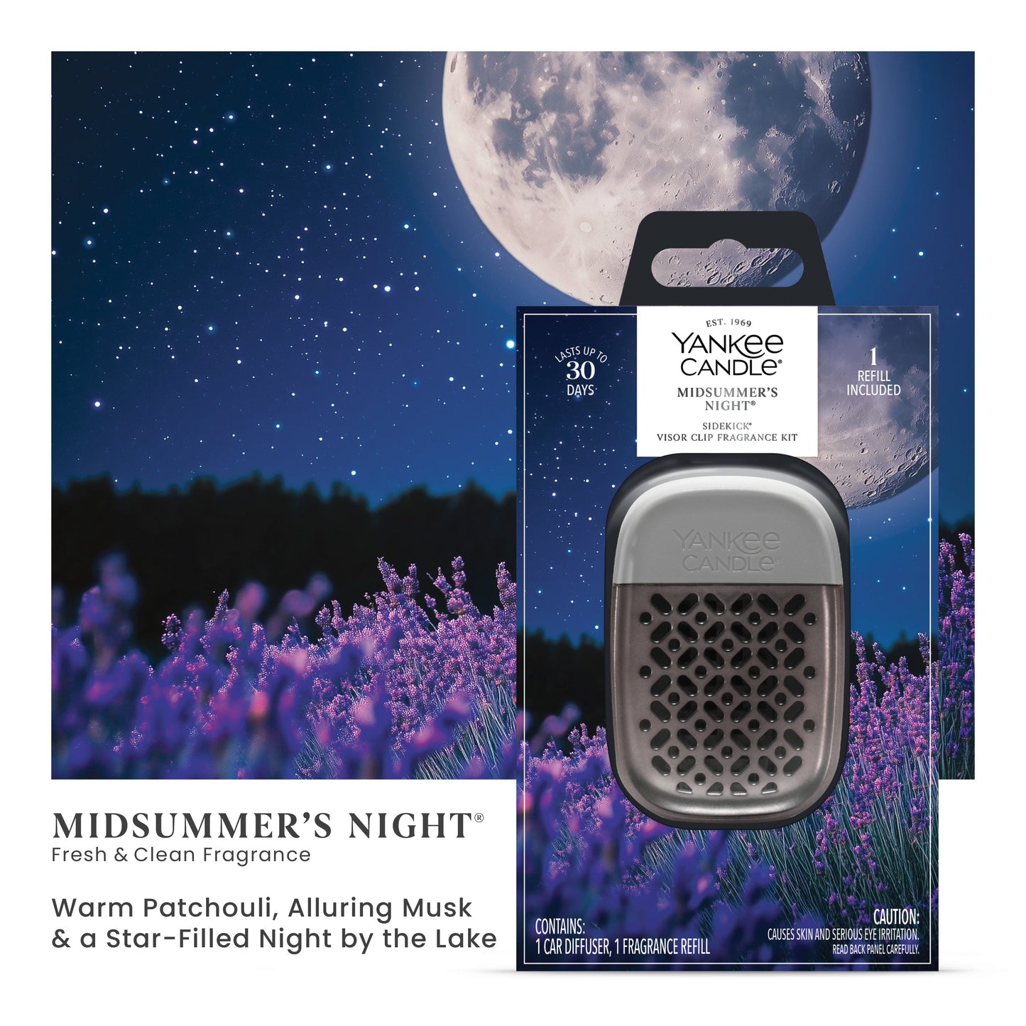 MidSummer's Night® Visor Clip Fragrance Kit