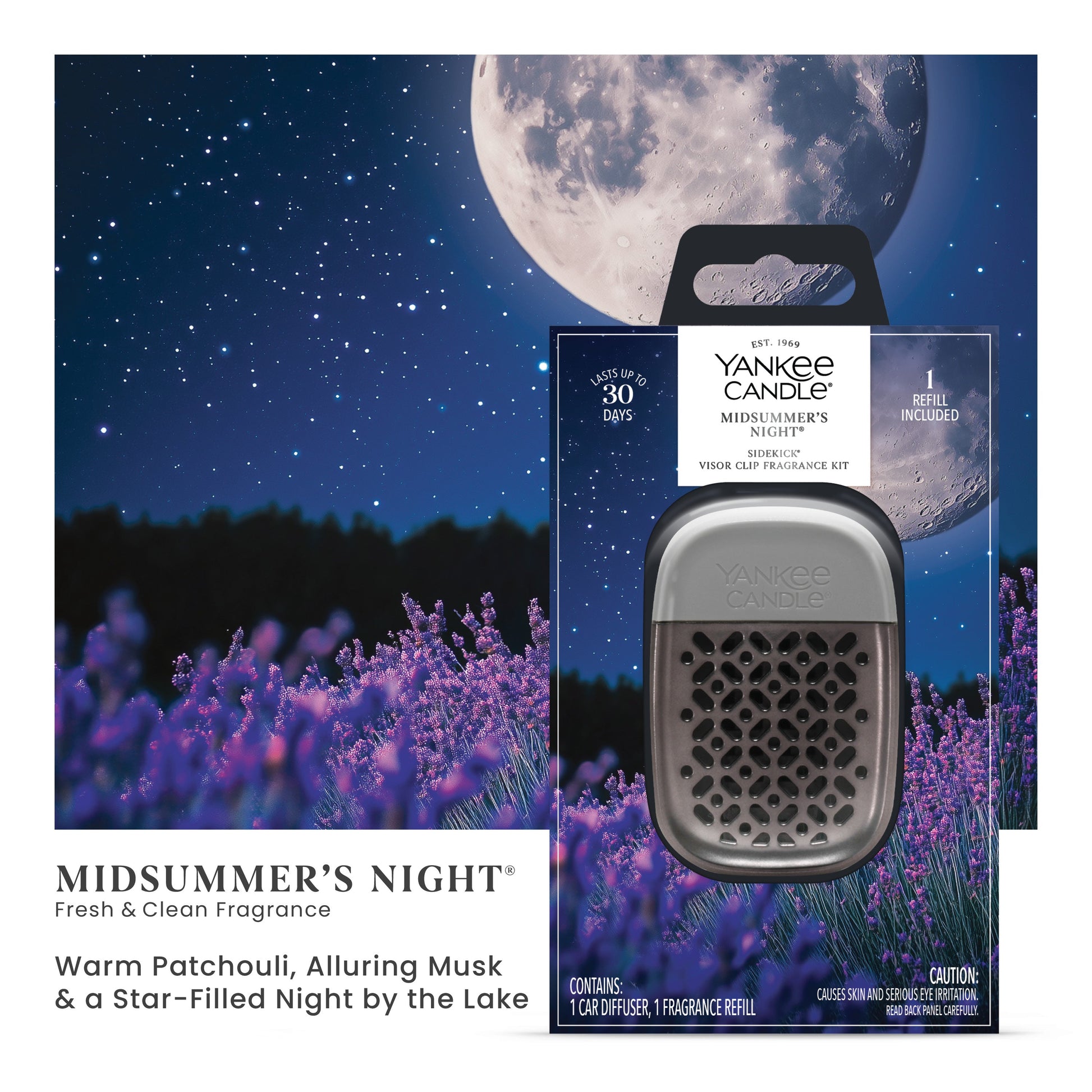 MidSummer's Night® Visor Clip Fragrance Kit