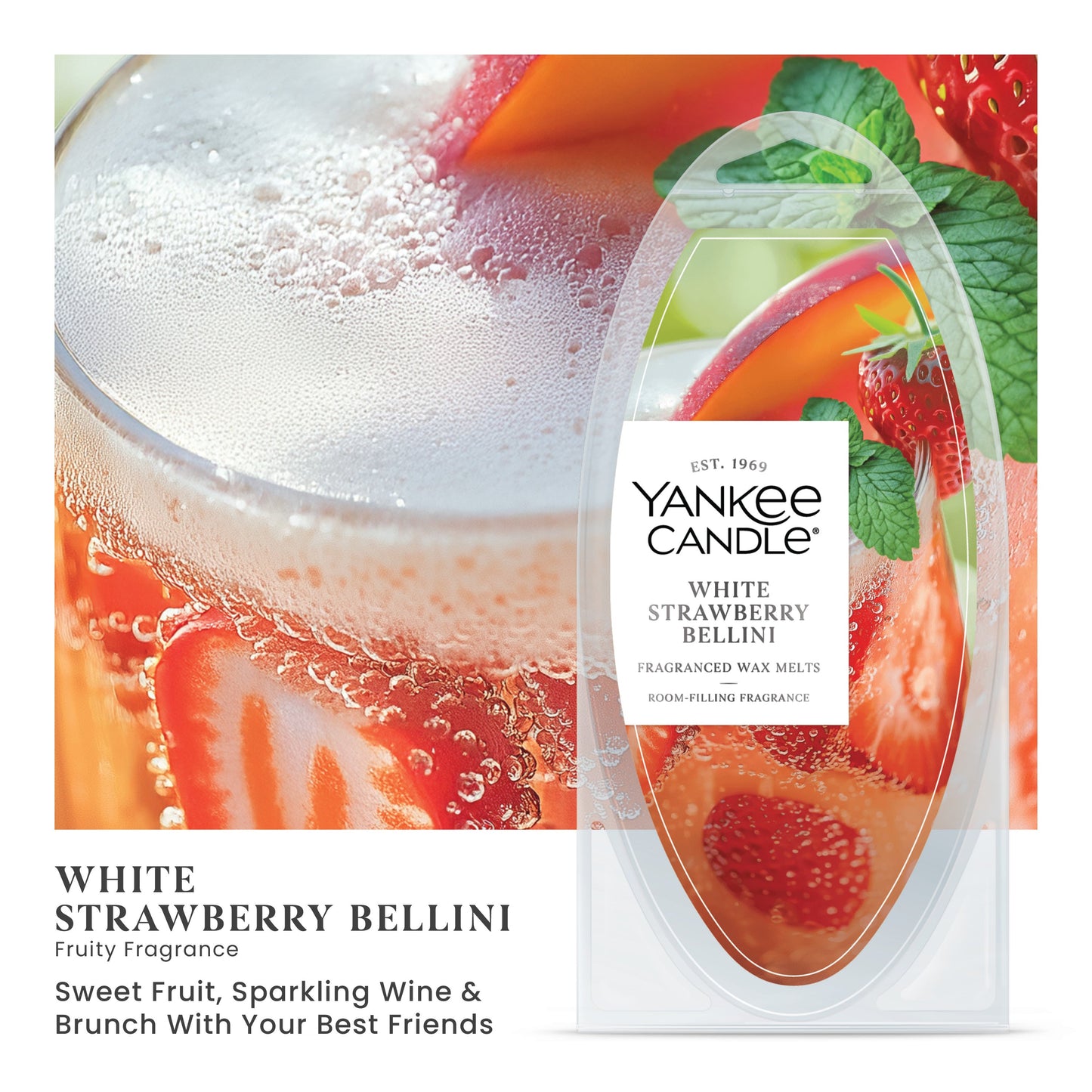 White Strawberry Bellini