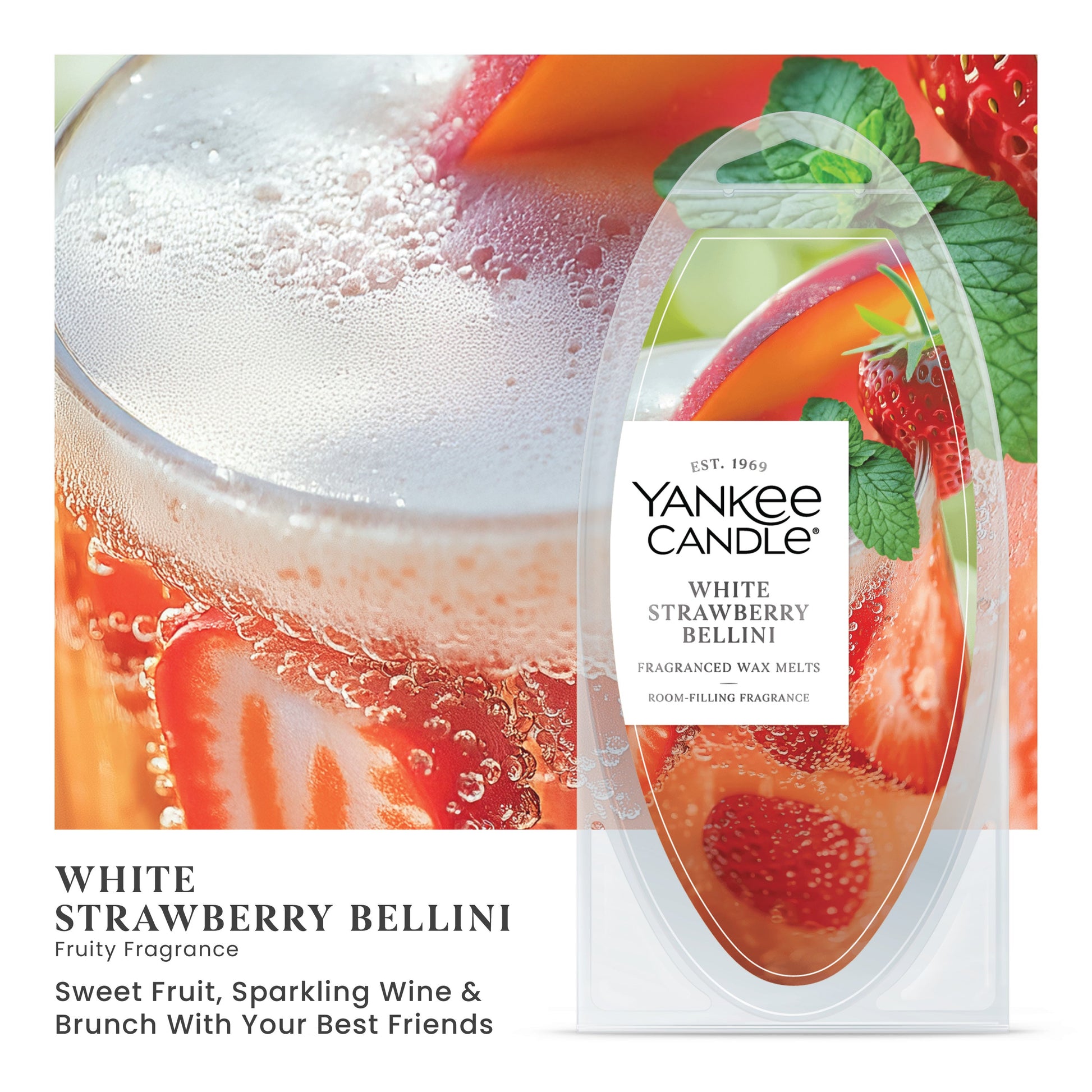 White Strawberry Bellini