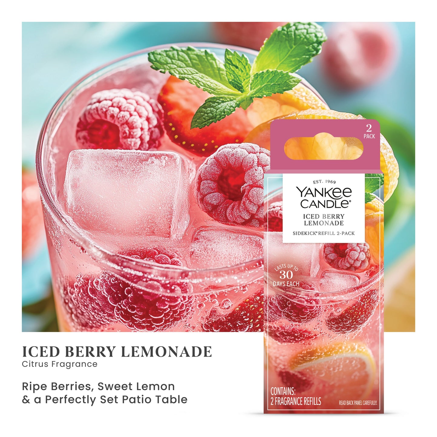 Iced Berry Lemonade