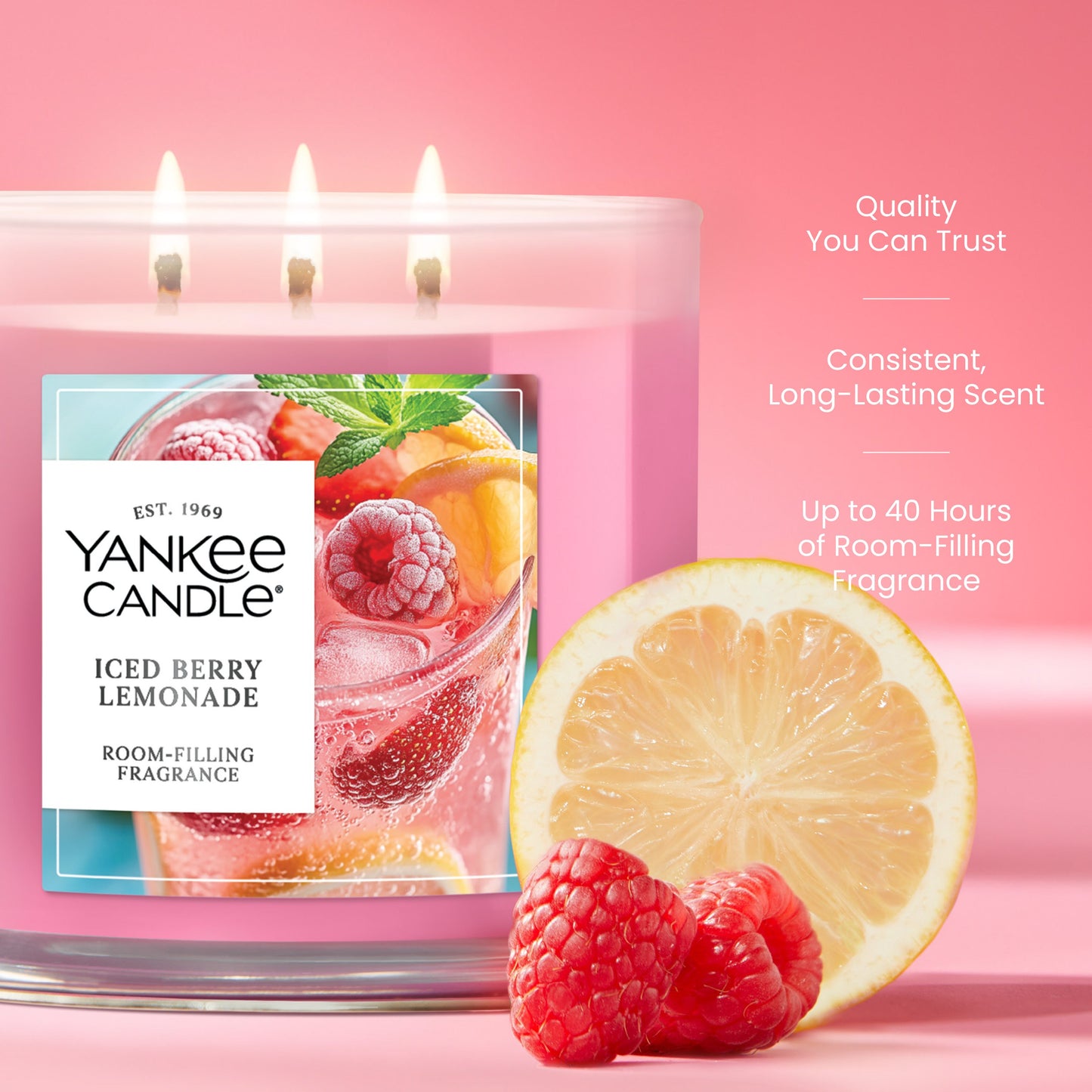 Iced Berry Lemonade