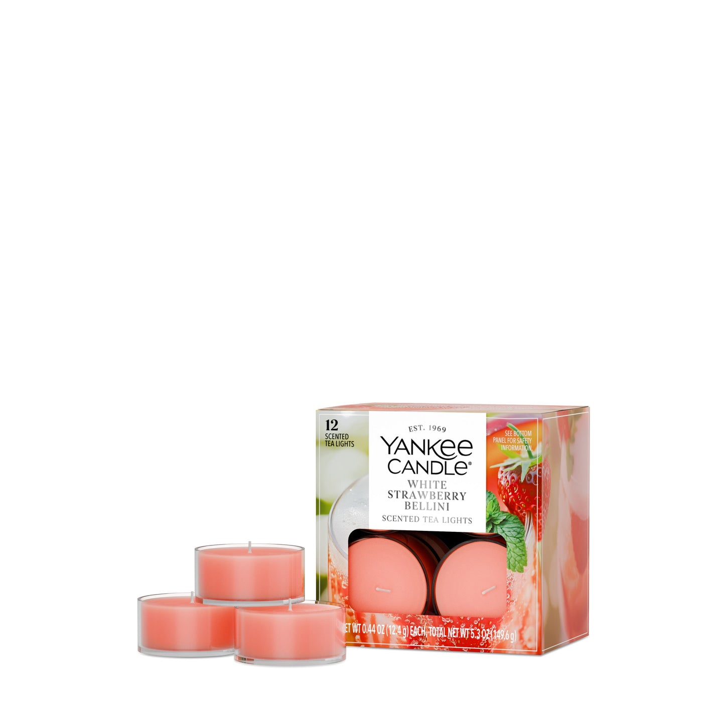 White Strawberry Bellini Series 9-0444