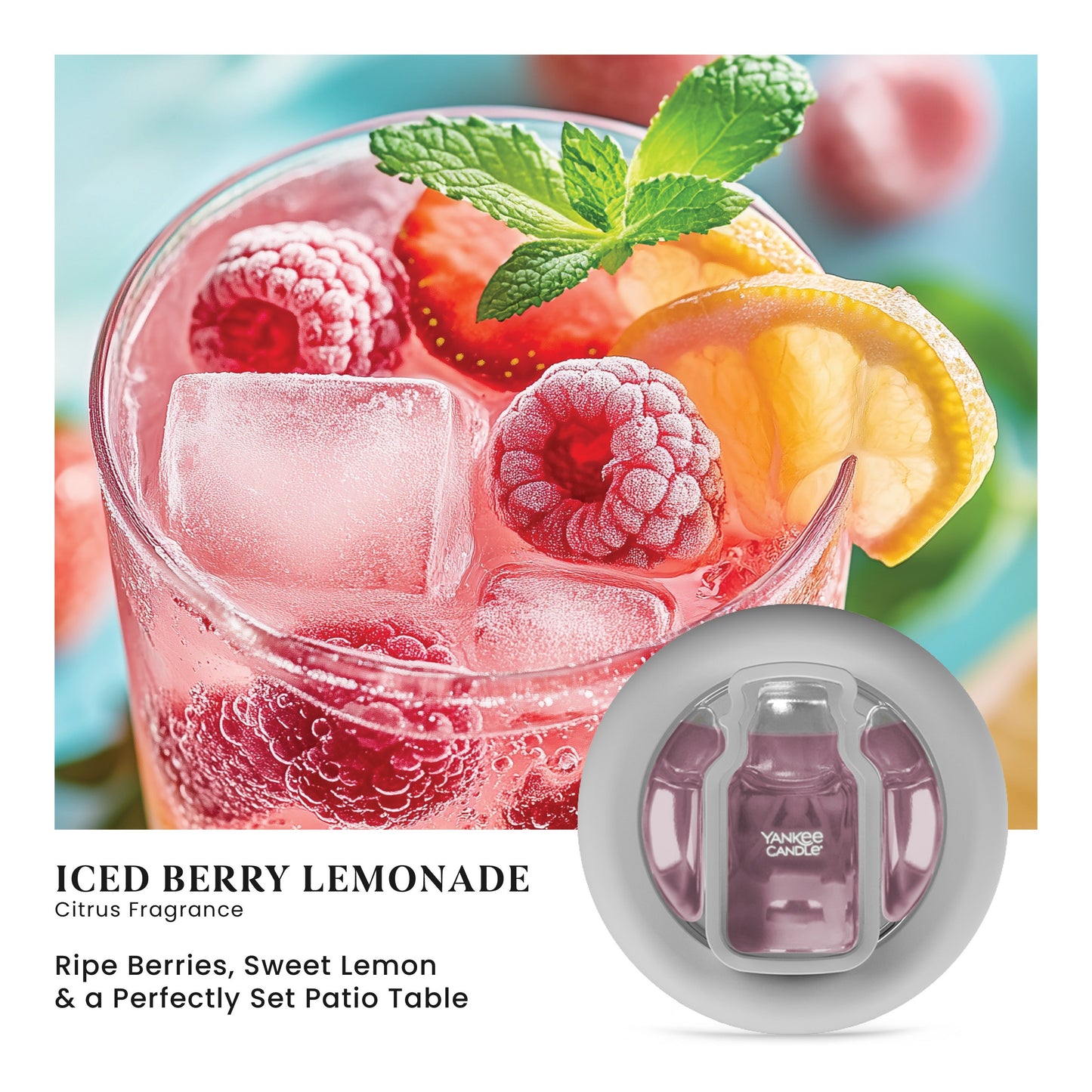 Iced Berry Lemonade