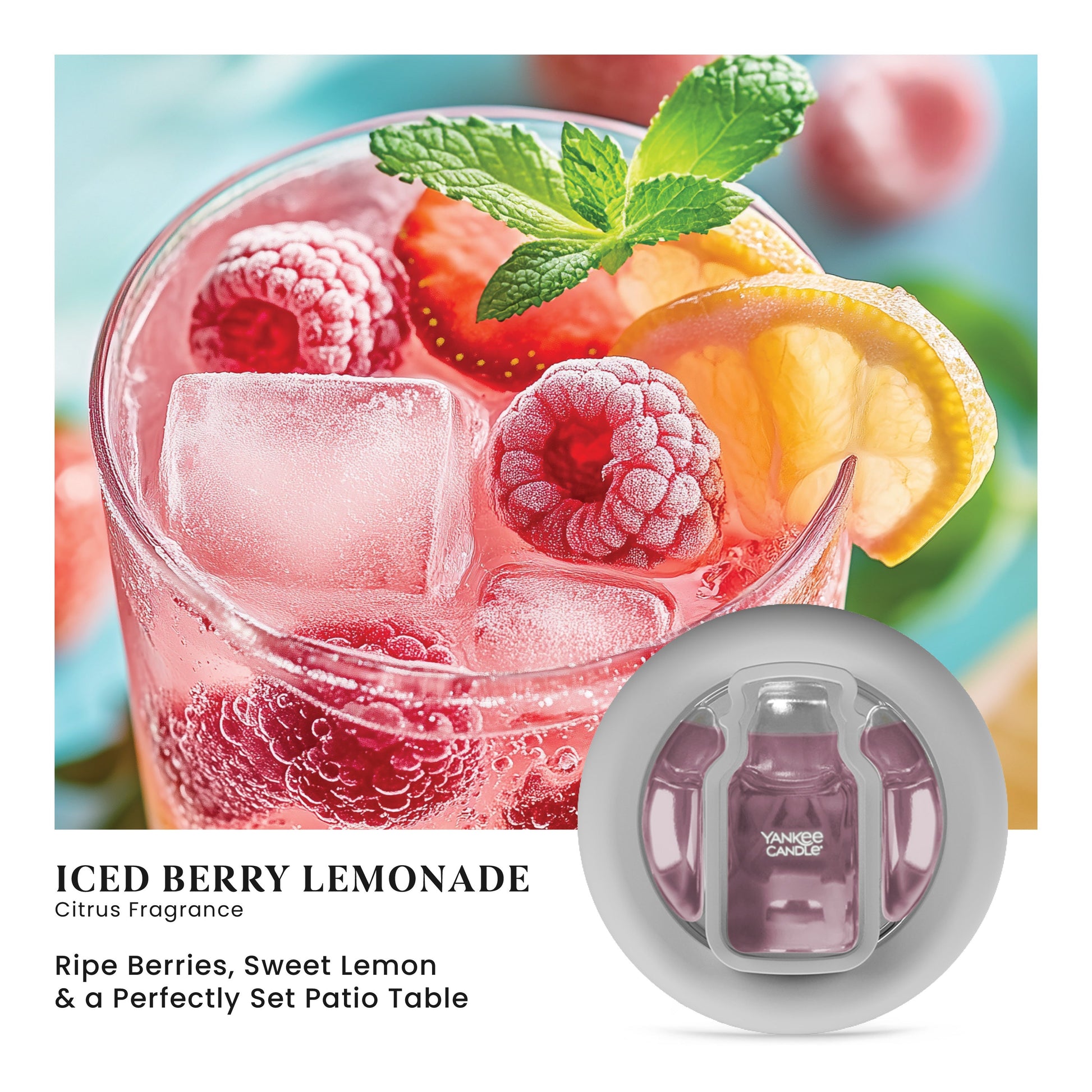 Iced Berry Lemonade